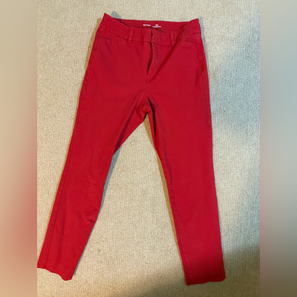 Old Navy Red Pants